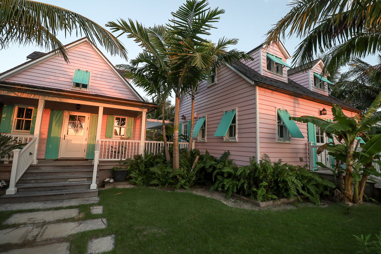 Cottage exterior in Hope Town Bahamas